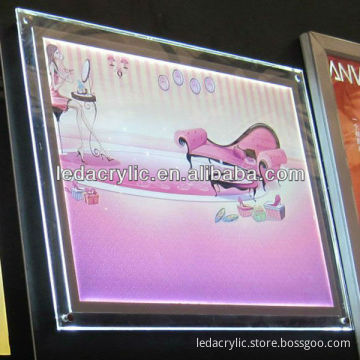 Crystal led ultra slim light box
